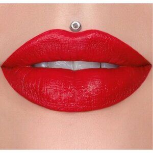 Jeffree Star Velvet Trap Lipstick Red Affair New in Box Full Size